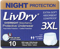Adult Incontinence Underwear XXX-Large 10 Count K112