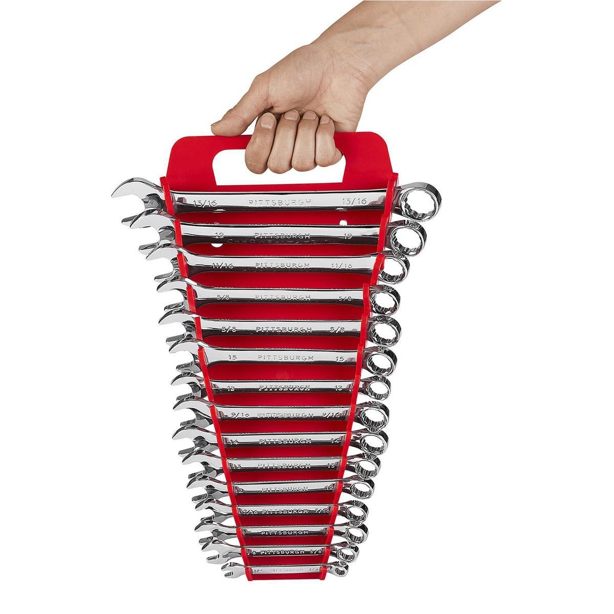 15-Slot Wrench Organizer, 2-Piece R141290