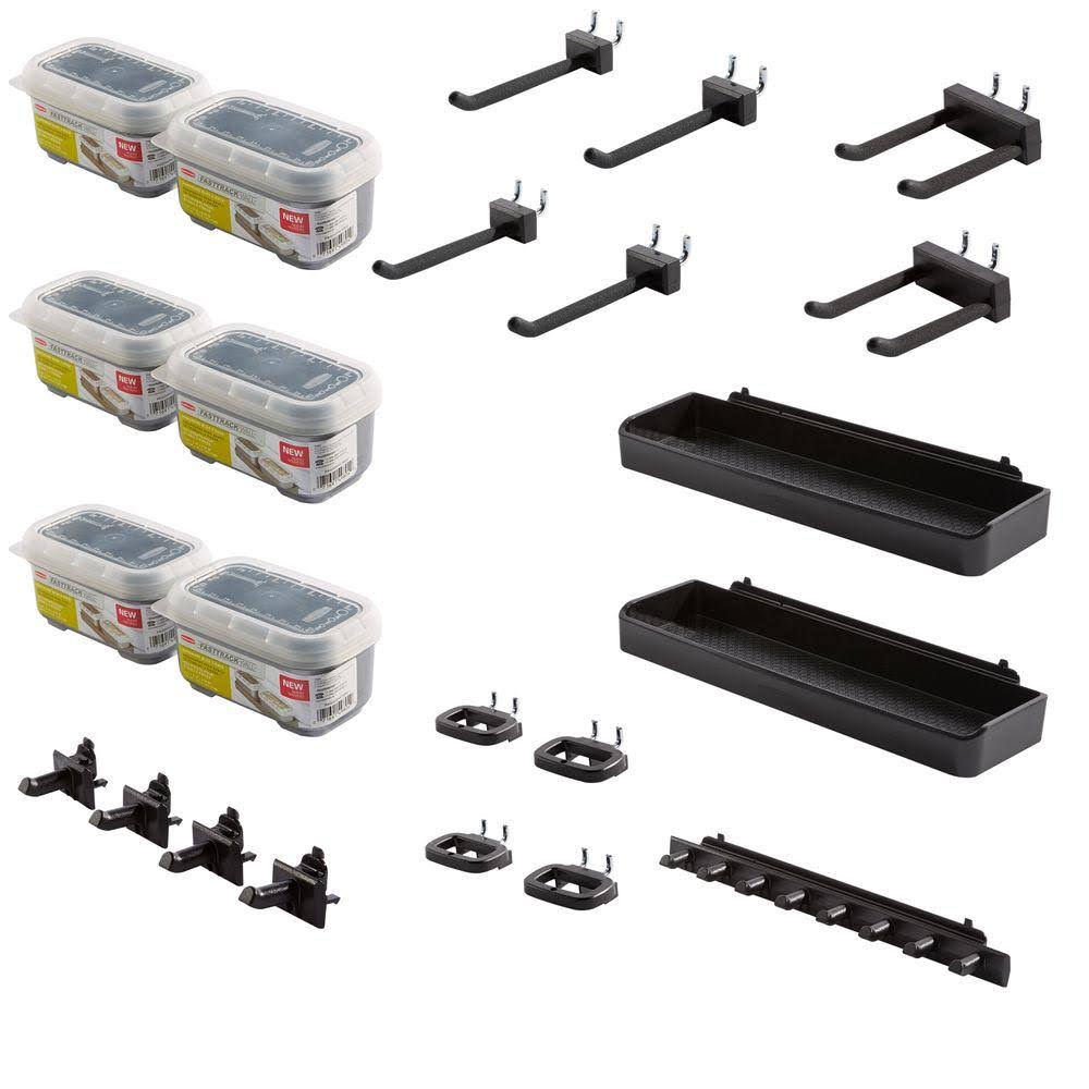 Garage Wall Panel Accessory Kit 13-Piece T872206