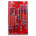 Screwdriver Set, Slotted & Phillips, 14-Piece S9556