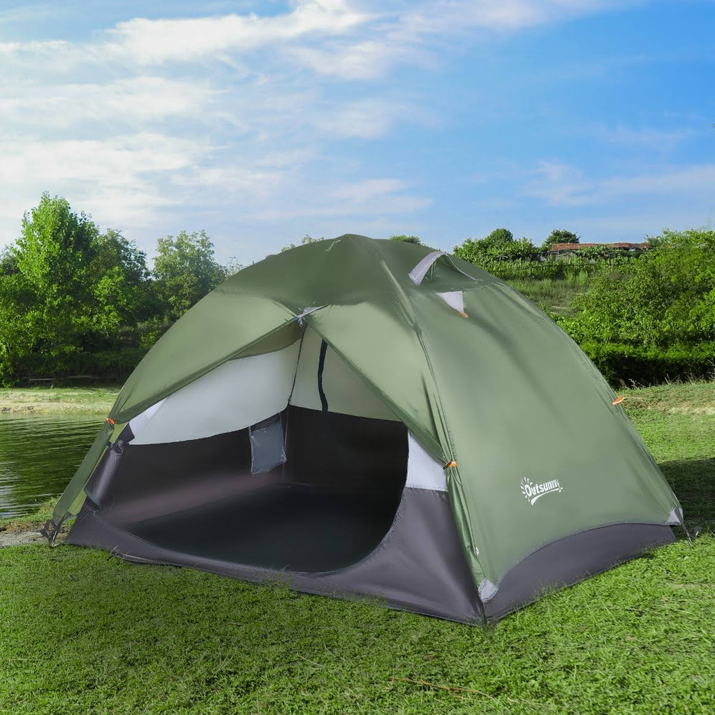 2 Person Waterproof Double Layer Camping Tent V369734