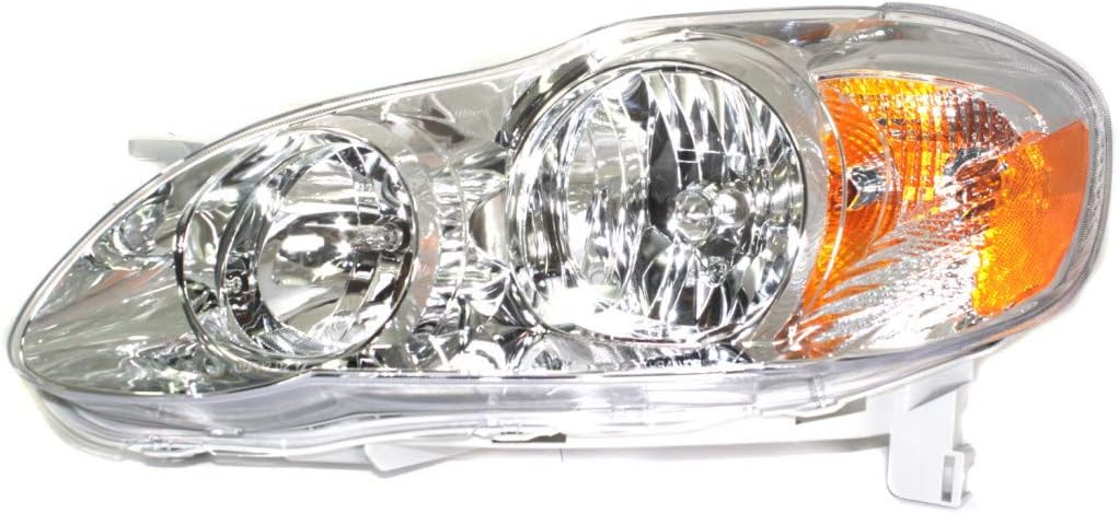 Headlight Assembly Driver Side for Toyota Corolla 2005-2008 G347