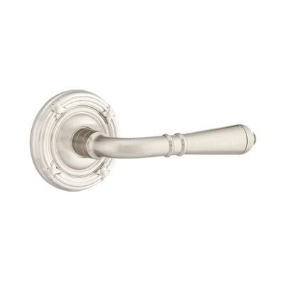 Lever with Ribbon & Reed Rose Passage Turino X9249