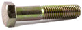 1-8 x 3 3/4 Grade 8 Hex Cap Screw Yellow Zinc Plated (35) T4829