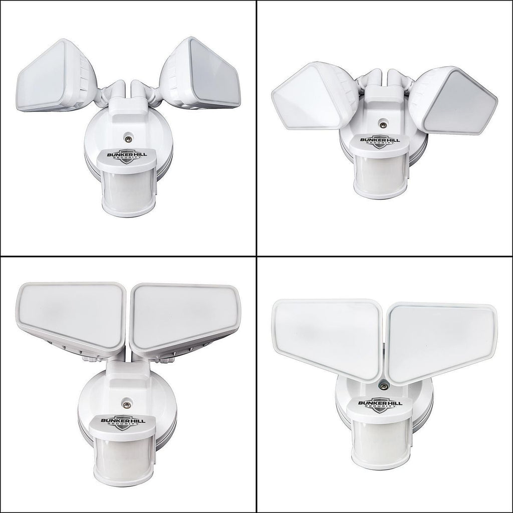 2150 Lumen Dual Head Hardwired LED Security Light D70376