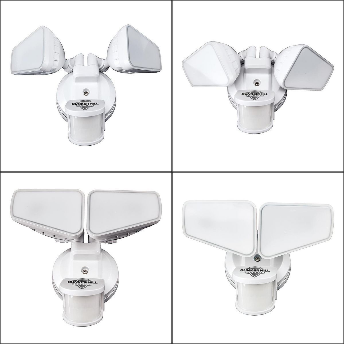 2150 Lumen Dual Head Hardwired LED Security Light D70376