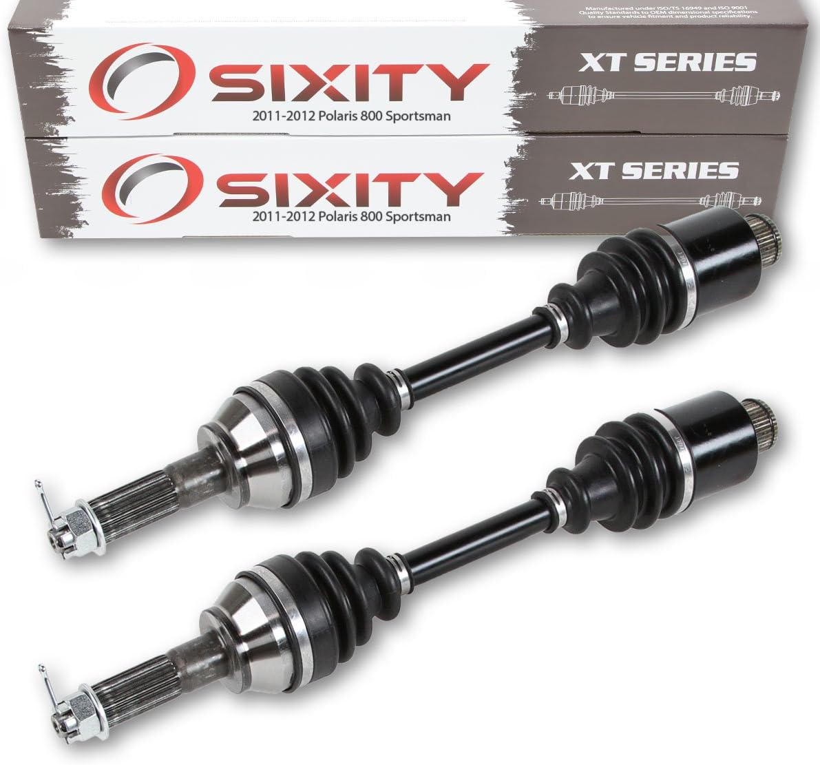 Rear Left Right Axles XT Pair for Polaris 800 Sportsman 4X4 U17715