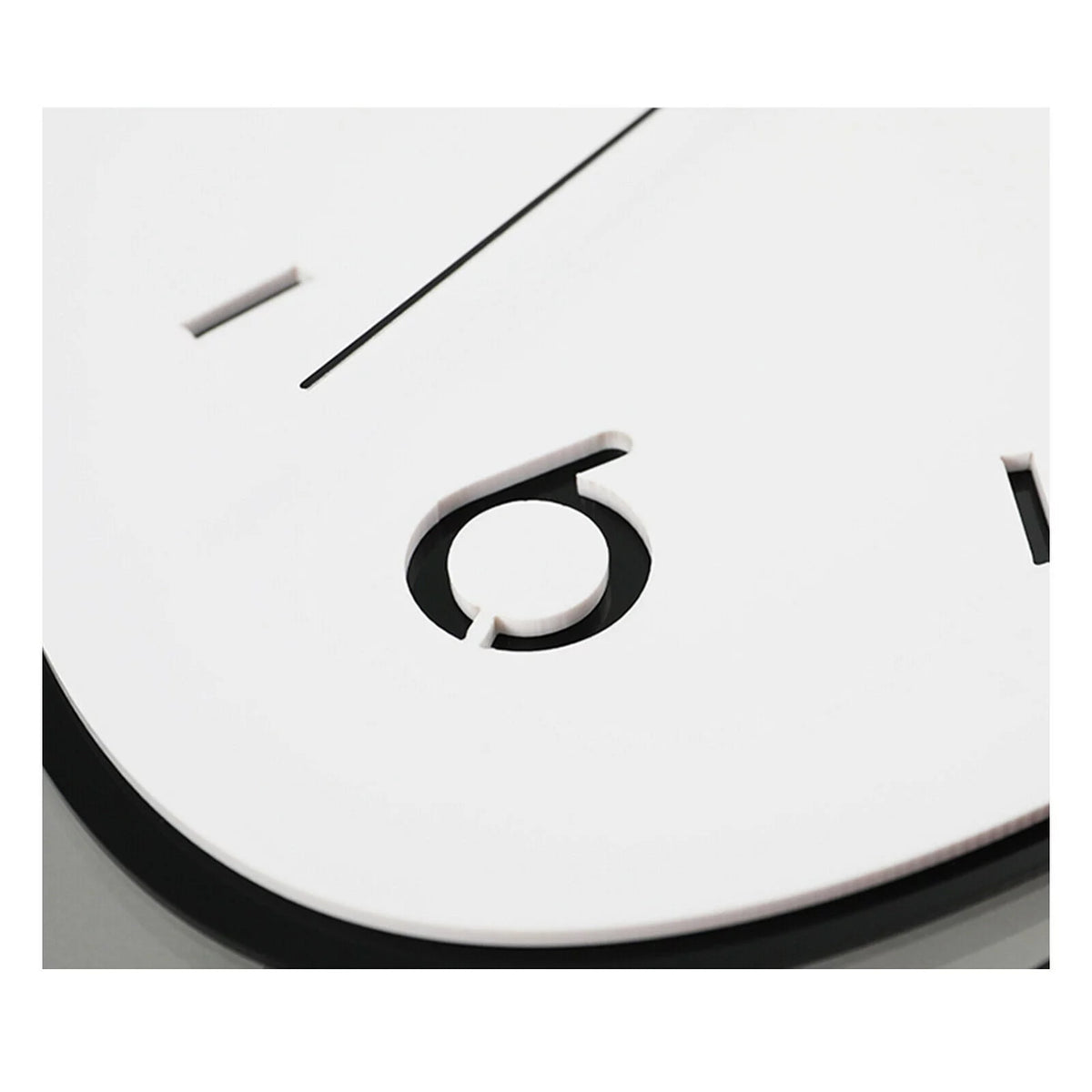 Large 3D Metal Wall Clock U2944