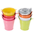 16 Pcs Iron Mini Tin Bucket Z320