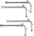 Stainless Steel BBQ Grill Burner Replacement, Pack of 2 J9797