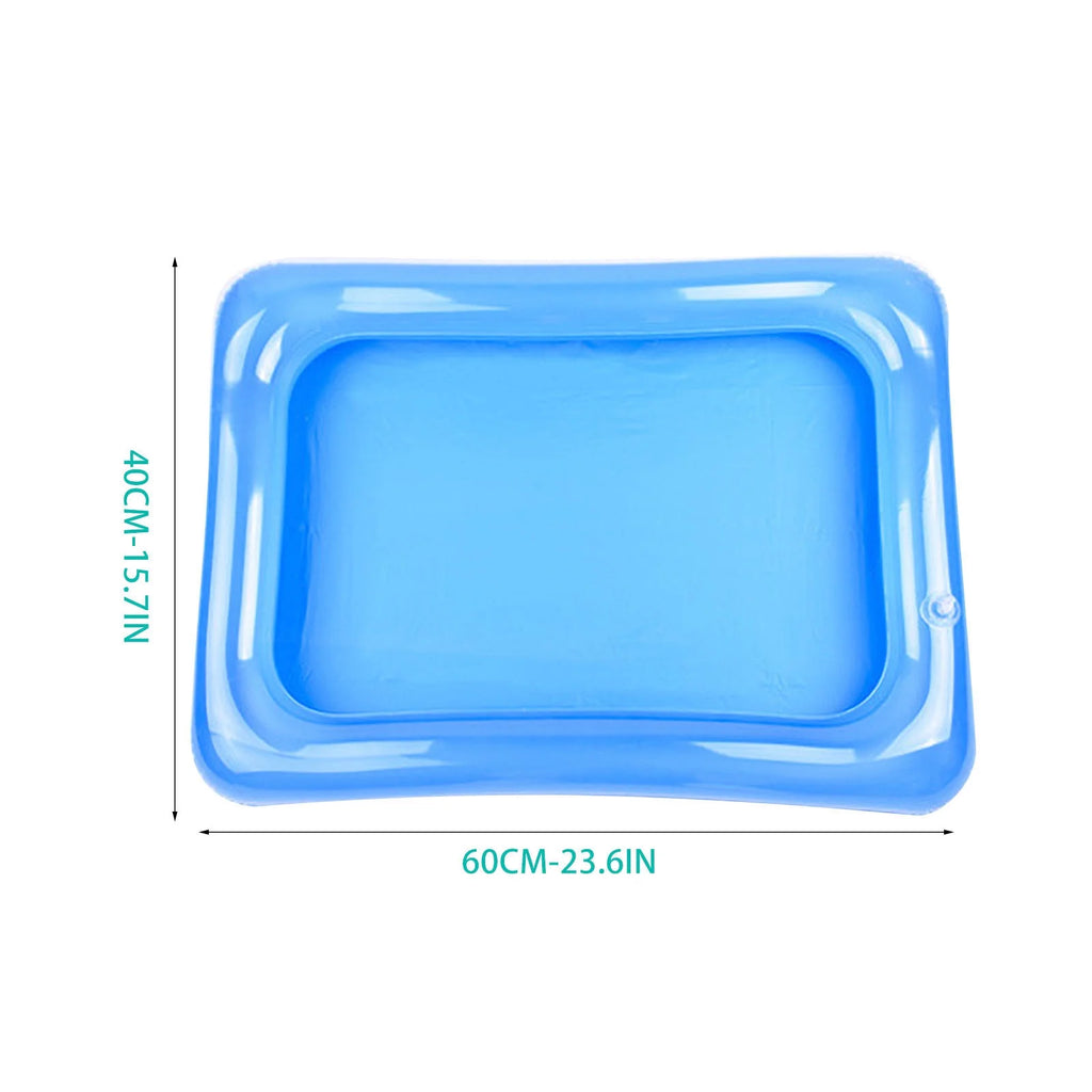 Inflatable Sand Table Toy Sand Fishing Tray T24782